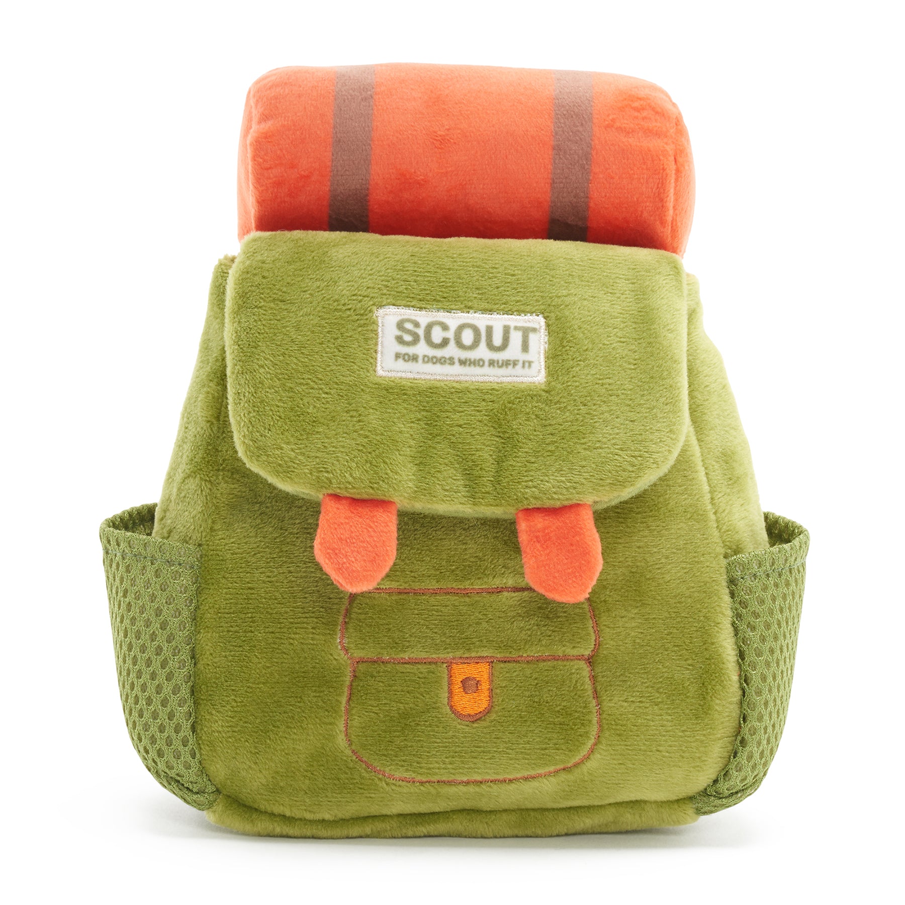 Rowdy Ruckus Dog Toy Rucksack with Squeaker & Crinkle
