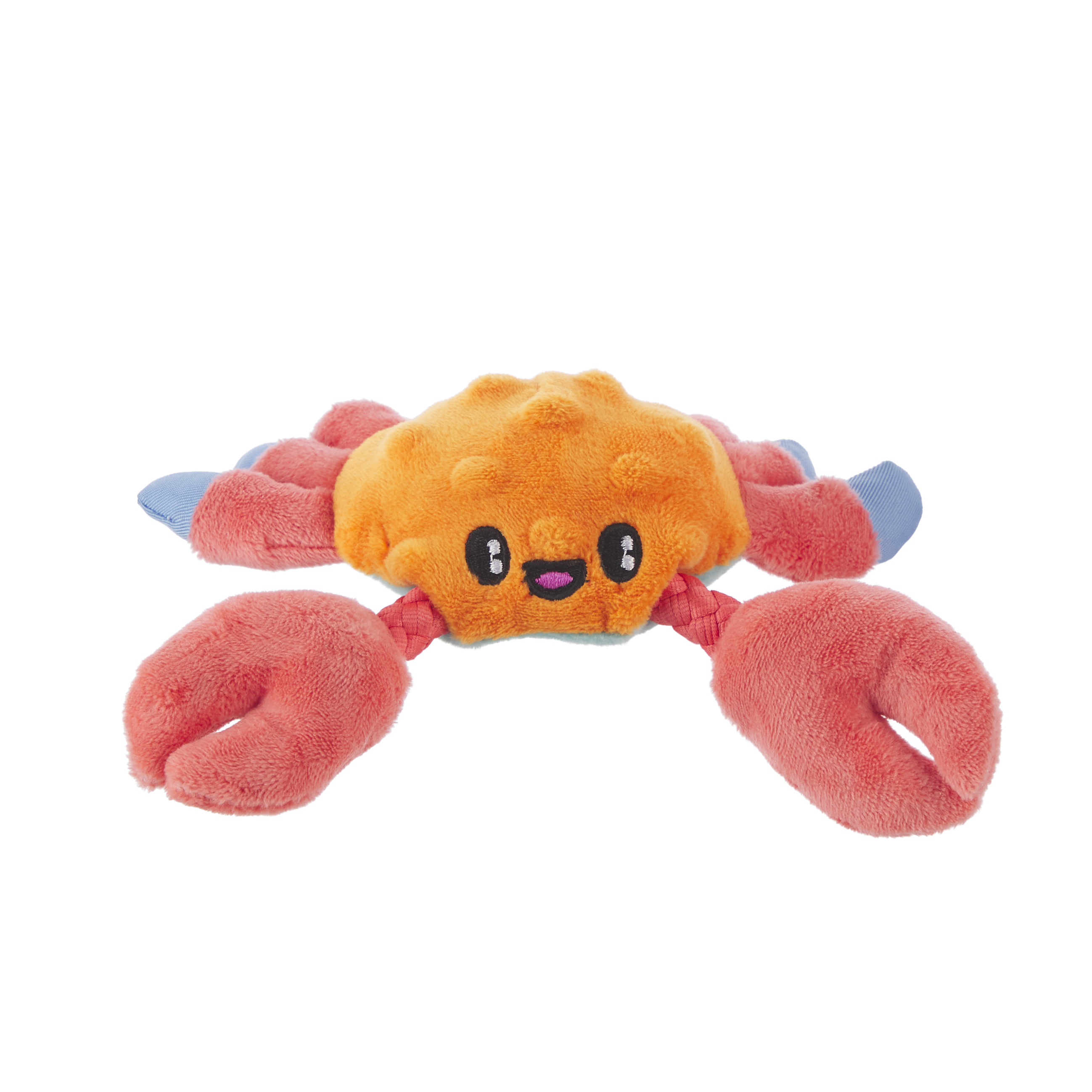 Sally Bitefoot Crab Dog Toy with Squeaker & Crinkle