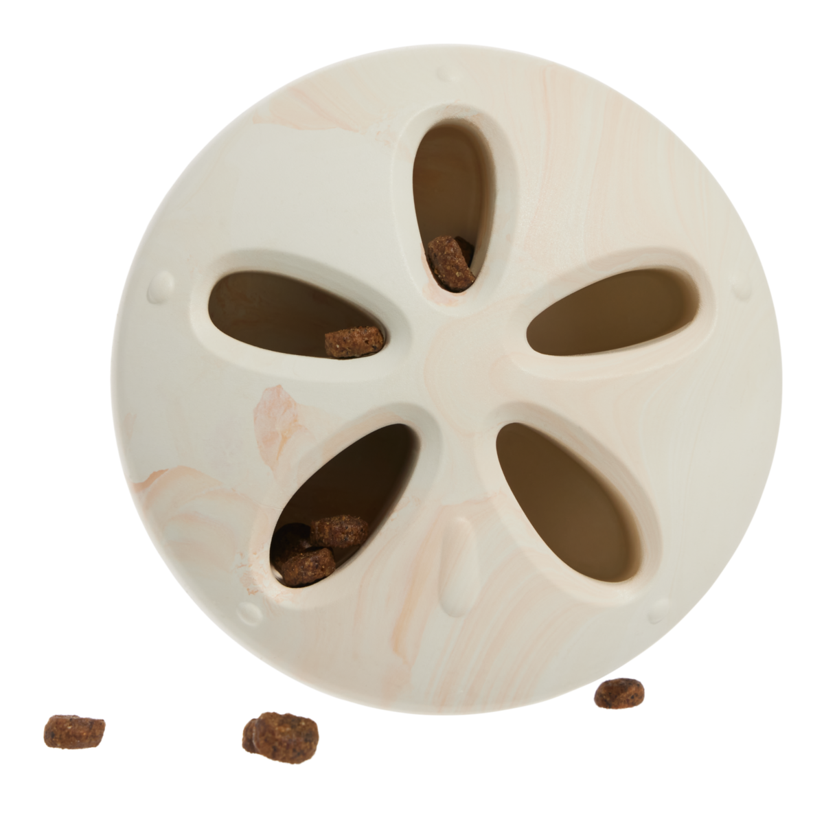 Wacky Wobble Treat Dispensing Dog Toy – Natural Rubber & Dishwasher Safe