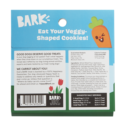 Healthy Dog Treats - Somebunny’s Cookie with Whole Wheat & Applesauce
