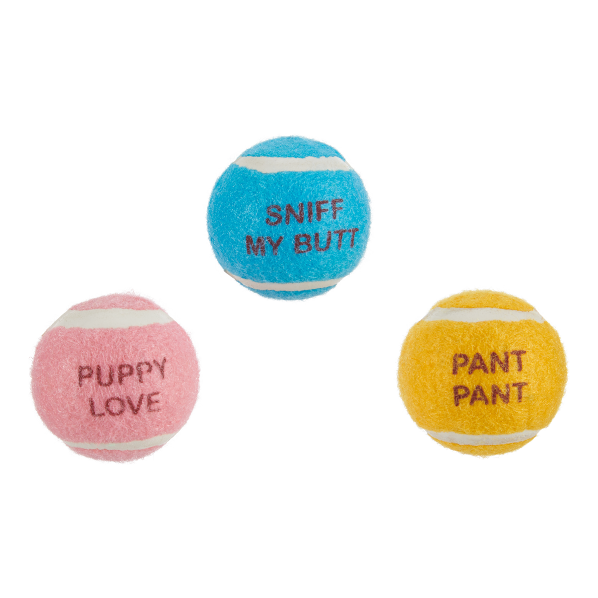 Squeakheart Squeaky Tennis Balls for Dogs – 6-Pack