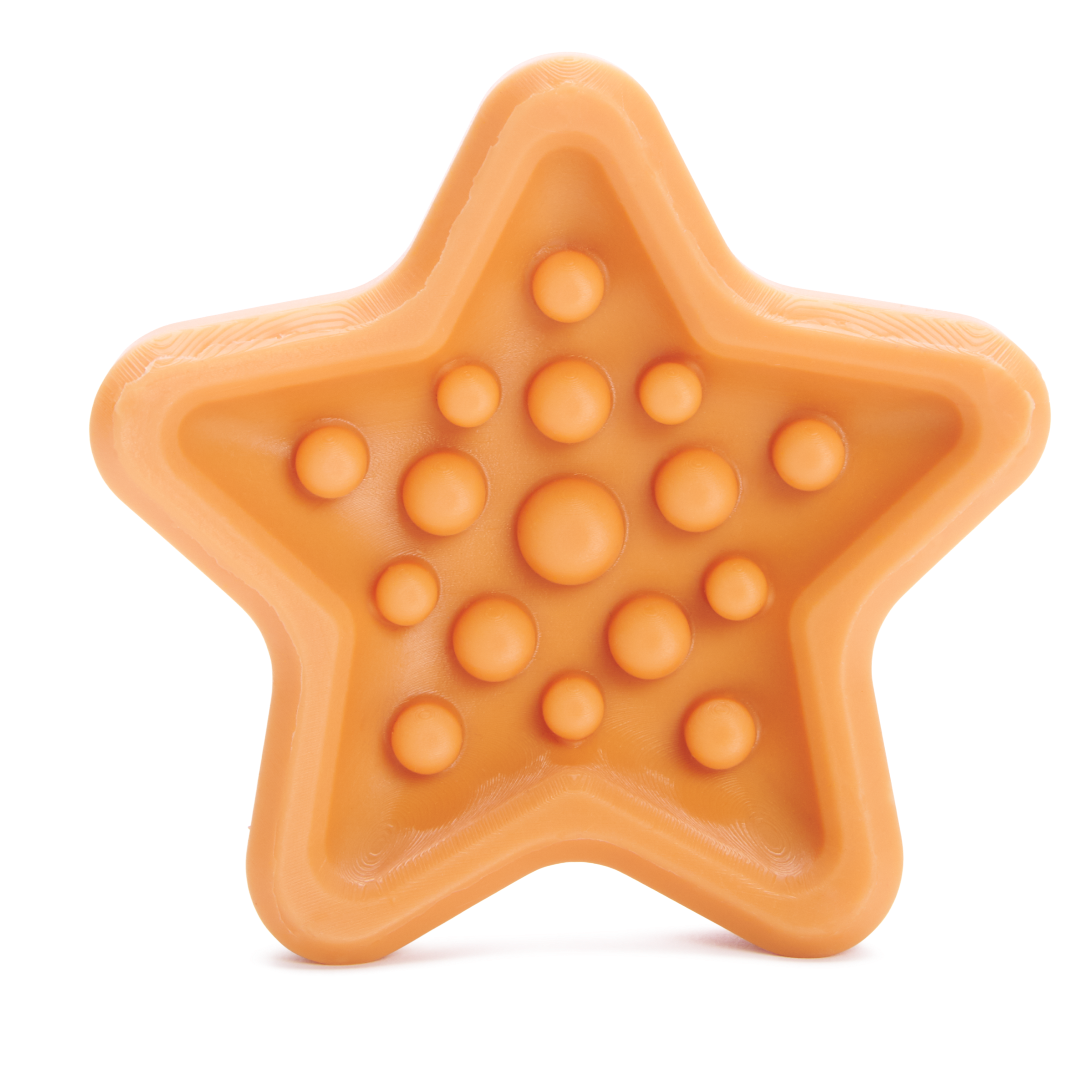 Durable Rubber Starfish Dog Toy for Chewing & Play