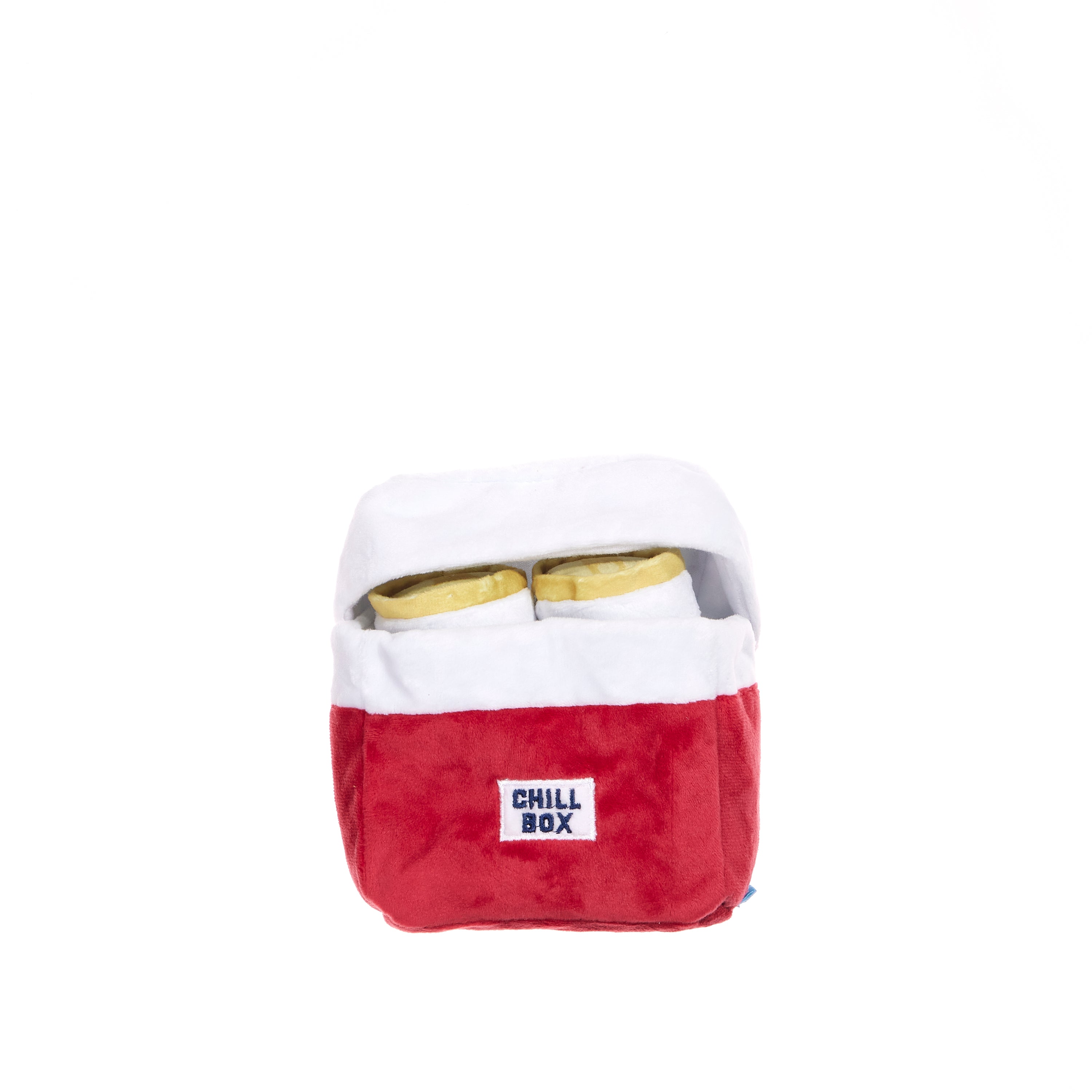 Durable Dog Toy with Squeakers & Crinkle for Camping