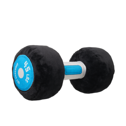 Barkbell Dog Toy with Squeaker & Crinkle – Medium Size