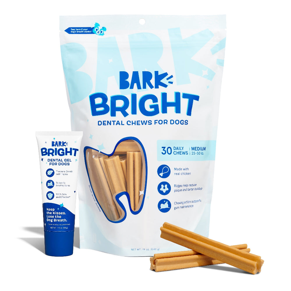 Bright Dental Kit Subscription for Dogs – Fresher Breath & Cleaner Teeth