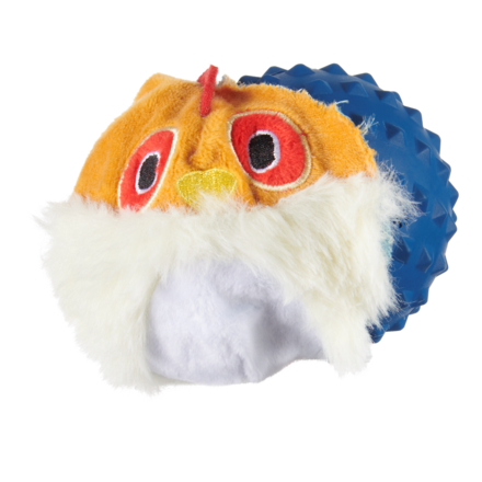 Durable Squeaky Turducken Dog Toy with Bacon Scent