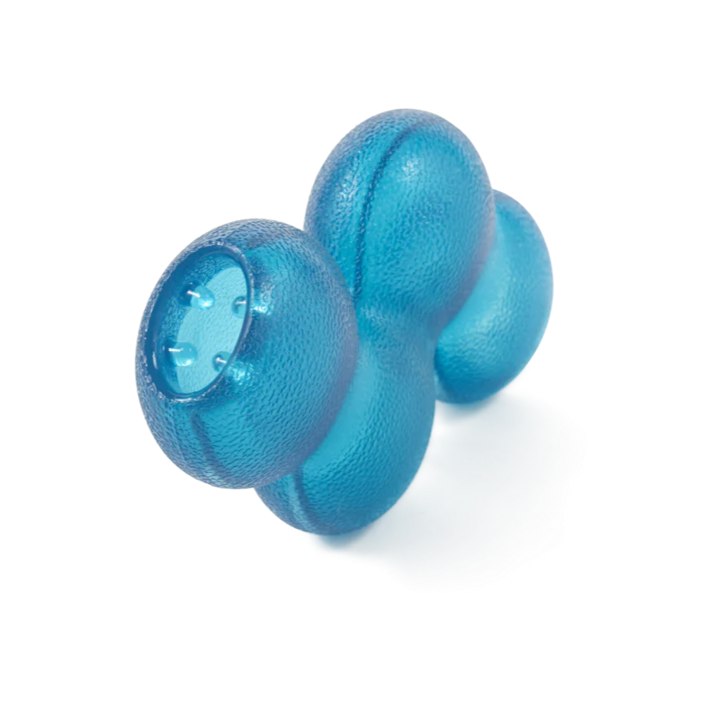 Rubber Dog Treat Dispenser Toy - Puzzle Feeder for Medium/Large Dogs