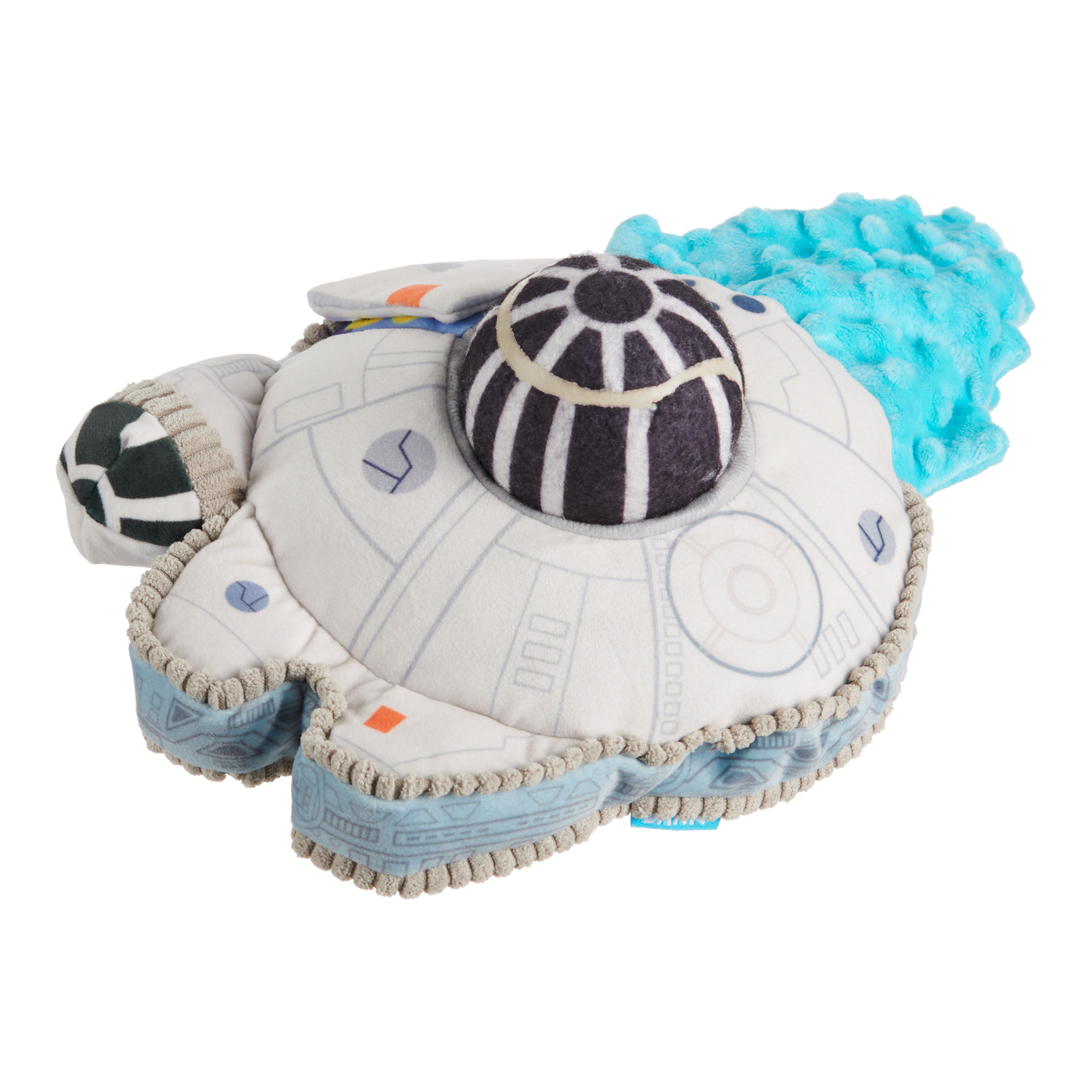 Ultimutt Star Wars Dog Toy - Millennium Falcon Squeaker & Fetch Ball