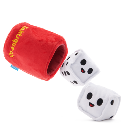 Crinkly Squeaky Dog Toy - Yahtsqueak! Multi-Part Playtime Combo