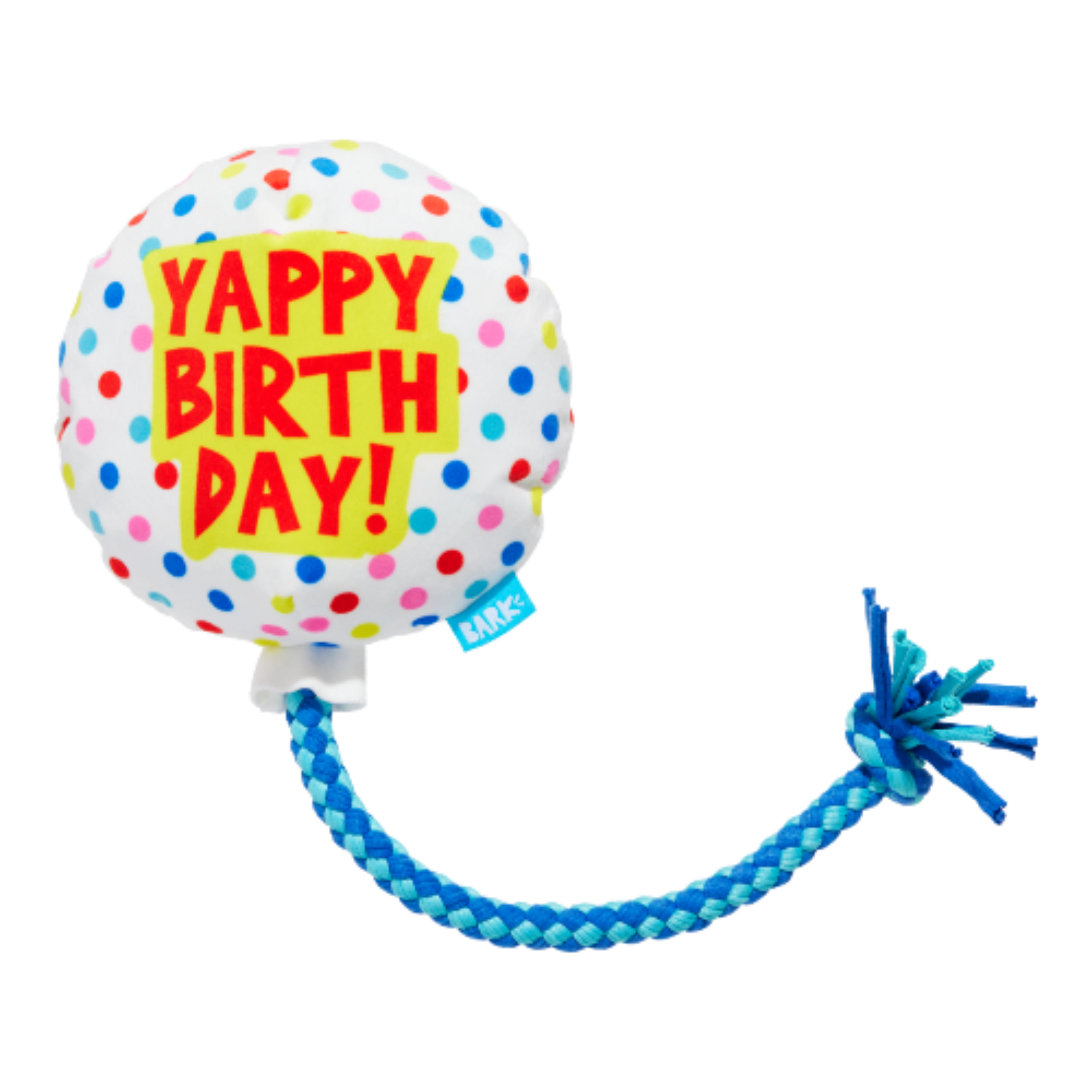Dog Birthday Toy Balloon with Squeaker & Crinkle for Puppies