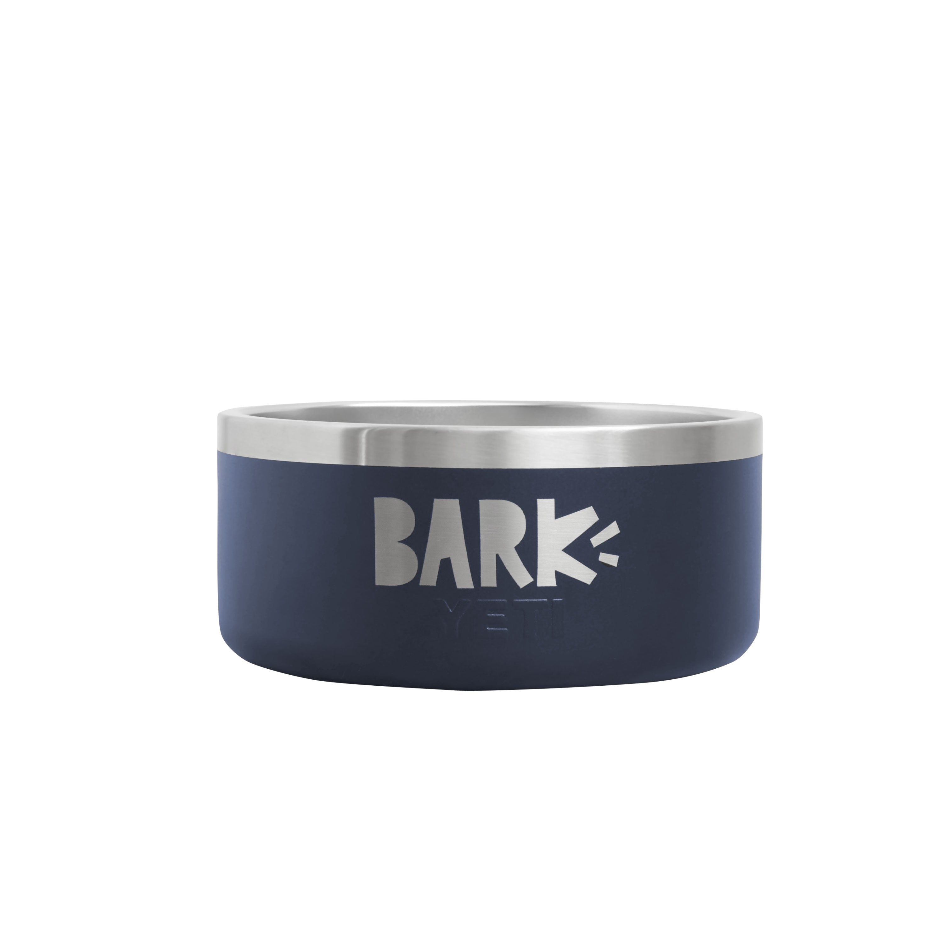 Yeti Stainless Steel Dog Bowl - Non-Slip Navy Pet Dish