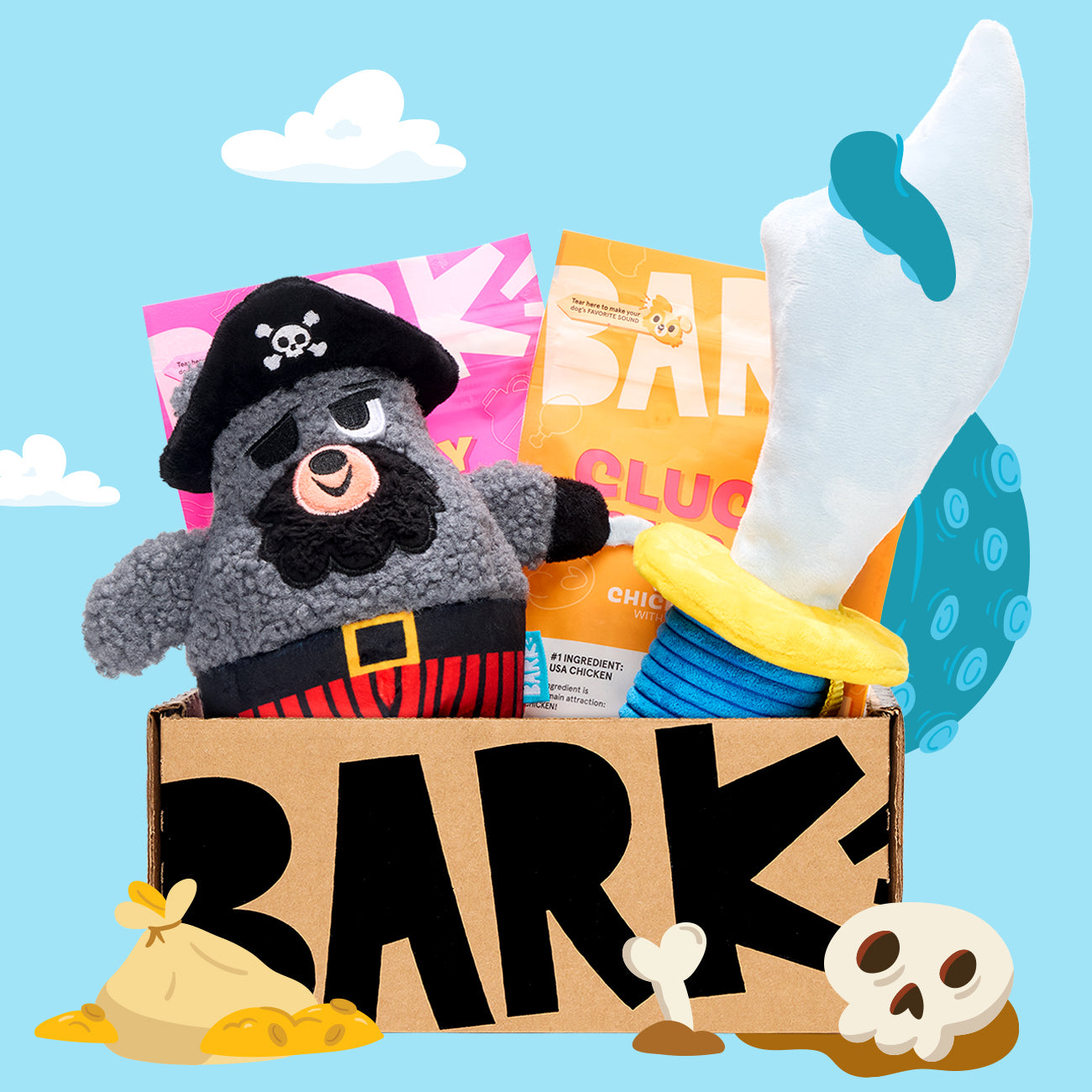 BarkBox Monthly Dog Subscription Box – No Free Dog Bed